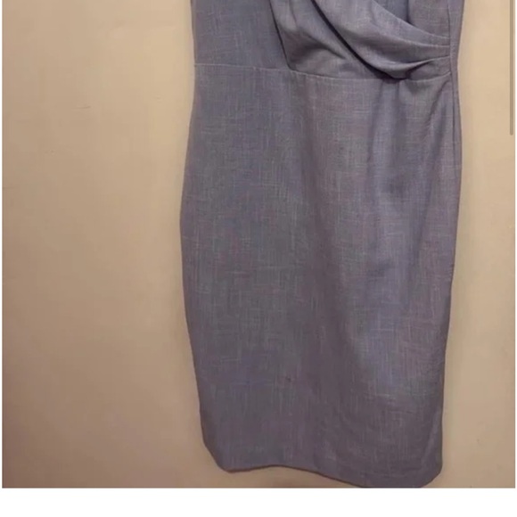 Ann Taylor Light Gray Midi Dress - Picture 2 of 2